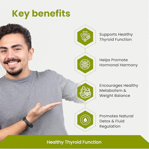 Image of Green Milk TFN 34 Tablets | Ayurvedic Thyroid & Metabolic Wellness Supplement | Supports Thyroid Balance, Hormonal Harmony & Healthy Metabolism | Helps Maintain Energy, Weight Balance & Daily Vitality | Herbal Thyroid Care Formula | 5x30 Tablets