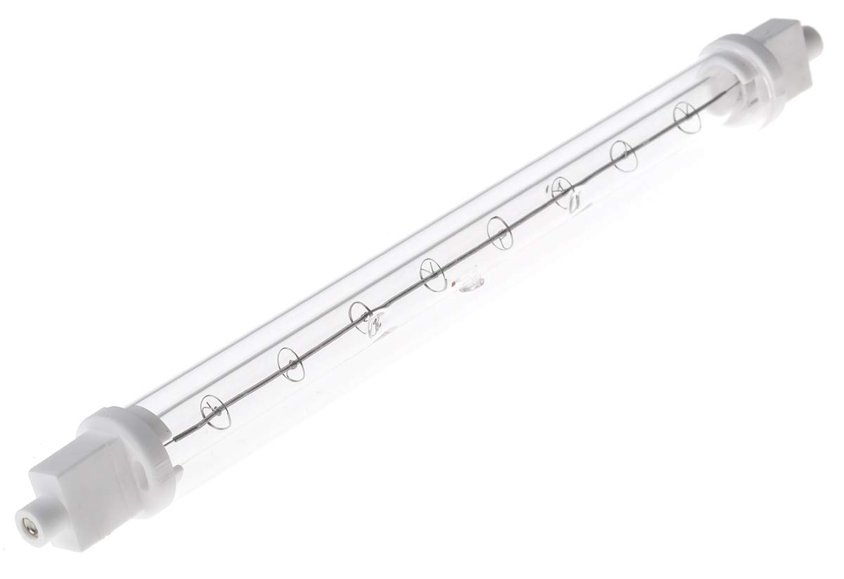 RS PRO Infrarotlampe, Klar, 300 W, R7S, 230 V, 220 mm lang, 19mm Ø, 8000h Lebensdauer