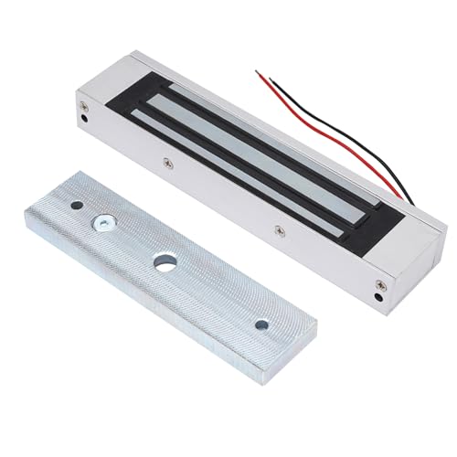 mopam 電磁ロック 電気マグネットロック DC12 V 180 KG アルミ合金 ドアアクセス制御システム 盗難防止 アクセスコントロールシステム用 日本語取扱説明書付き