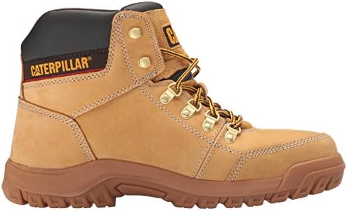 Cat Footwear Men's Outline St Work Boot, Honey, 13 | Image 5