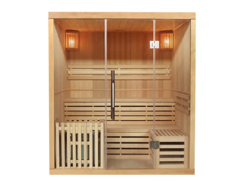 Sauna Traditionnel Finlandais 4/5 Places Kolding - 180x160x200 cm