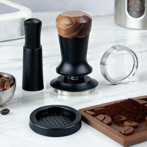 Kit barista 58mm accessoires expresso avec tamper et outil WDT - 3