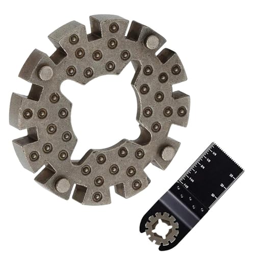 UZYXC 1 STK Universal Adapter für Oszillierende Sägeblätter, Multicutter Adapter, Adapter für Oszillierende Sägeblätter, Universal Schaft Adapter,Sägeblätter Schnittstellenadapter