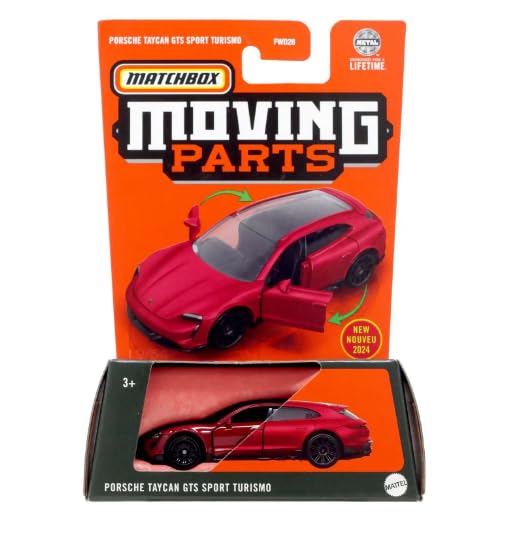 Amazon.com: Matchbox Moving Parts Porsche Taycan GTS Sport Turismo