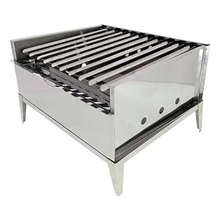 Churrasqueira Portátil Parrilla em Inox Refratário