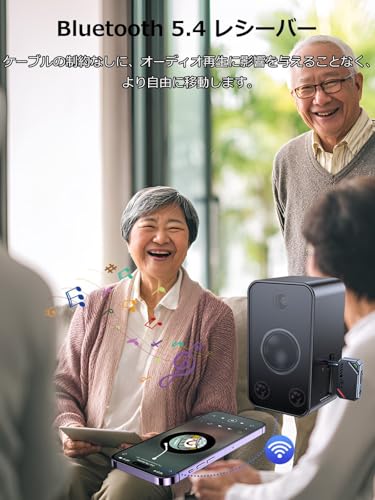 QIIZCP Bluetooth 5.4 トランスミッター & レシーバー C28 の商品画像 6