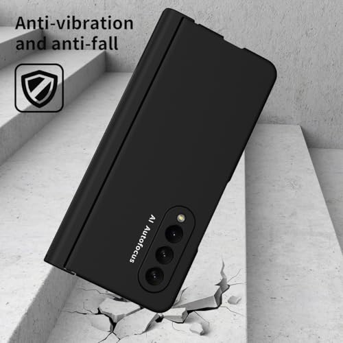 Funda para Samsung Galaxy Z Fold 3 con soporte S Pen y protector de pantalla 4