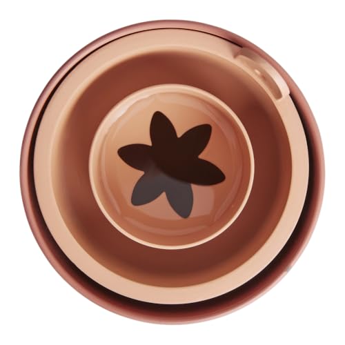 elho Amazing Avocado Pot 12 - Blumentopf für Züchten Und Ernten - 100% recyceltes Plastik - Ø 12.0 x H 12.1 cm - Braun/Toffee Terra