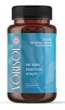 Vorisol Metabolic Balance, Veganes Nahrungsergänzungsmittel, 60 Kapseln, Fatburner, Verdauung und Vitalität