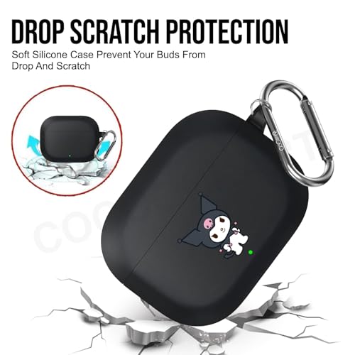Image of Soft Silicone Case Cover Compatible for (2025) -Kuromi