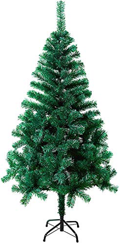 MCTECH Festive kunstkerstboom met standaard Andere maten - Kleur: Groen PVC Dekobaum (240CM)