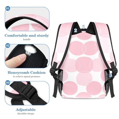 Ensemble sac à dos enfant et trousse multicolore rose pour réussir sa rentrée scolaire - 4