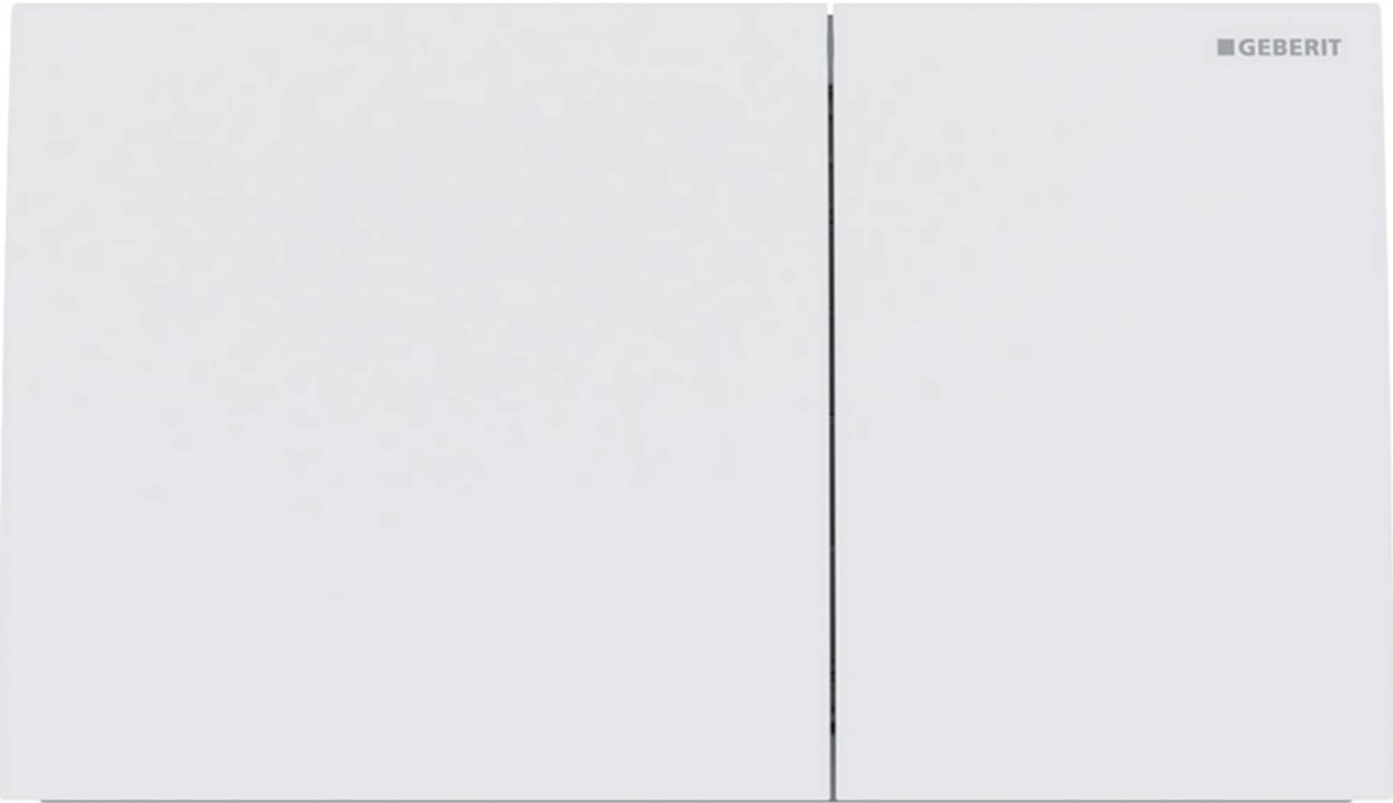 Geberit Sigma70 Placca di comando per WC (Bianco opaco)
