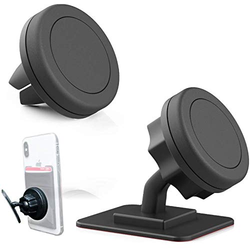 2Pack of The Best Car Mounts 1 Air Vent + 1 Adhesive Swivel