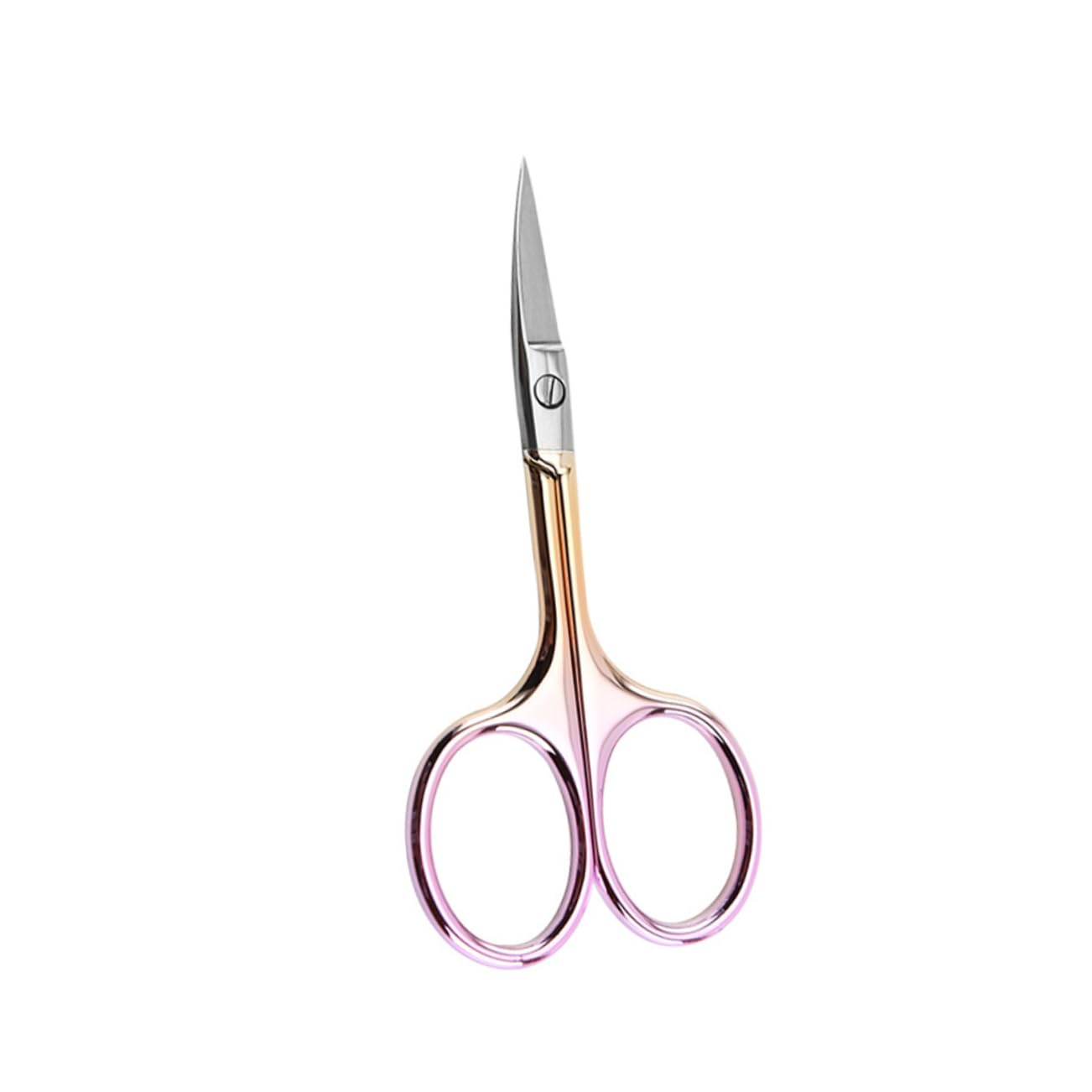 FRCOLOR 8 tijeras para barba, tijeras faciales, de aseo, cortapelos de nariz, de belleza, para cejas, para el vello de la nariz, pequeñas de acero inoxidable