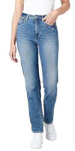 Buffalo David Bitton Womens Hi Rise Straight Jean