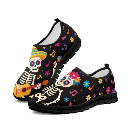 Womens Slip On Walking Shoes Non Slip Loafer Breathable Holiday Travel Shoe Lightweight Casual Low Top Sneakers SizeUS 5.5-11.5