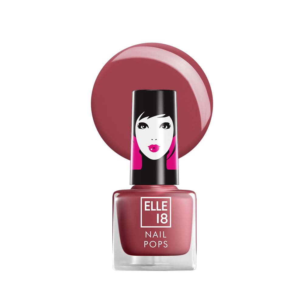 Elle 18 Nail Pops Nail Color 160, Matte & Glossy Finish, 5Ml-picture-15
