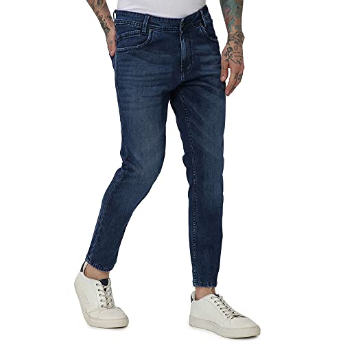 Image of MUFTI Mens Ankle Length Jeans