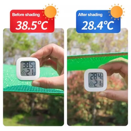 Toldo de tela exterior de 3x13m con ojales metálicos para sombra de patios 4