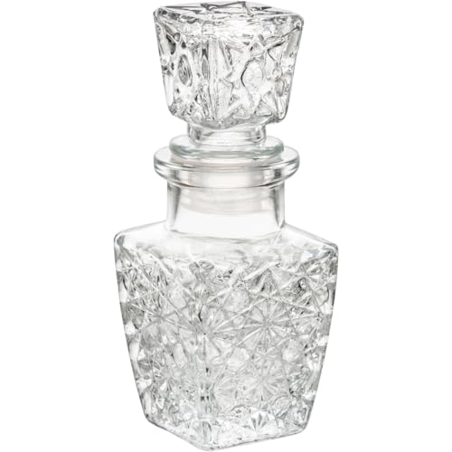 Listado de Licoreras de vidrio, tabla con los diez mejores. 42 Set 48 Piezas Licorera De Vidrio Labrada Diamante Nano 60 ml