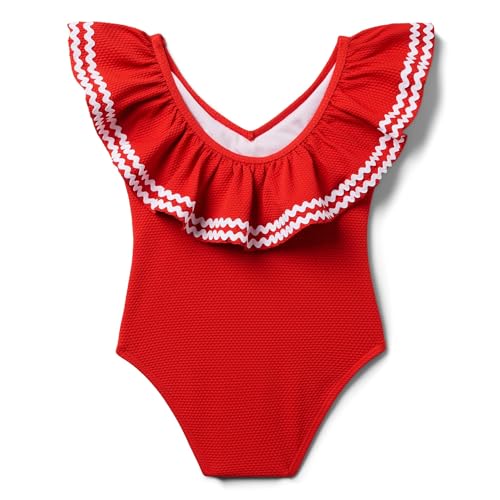 Image of Janie and Jack Girls' Girls Popcorn Onepiece Swim (Toddler /Little Kid /Big Kid)