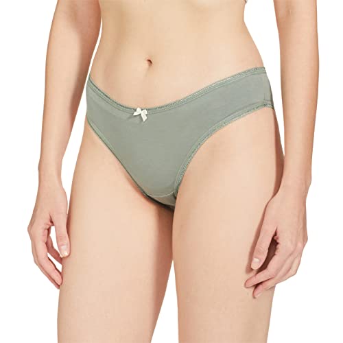 Image of Marks & Spencer Womens Cotton Blend Printed Low Rise Brazilian Knicker (Pack of 5)