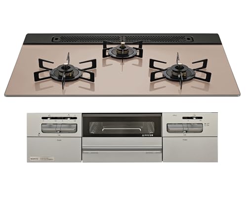 ノーリツ ミッケ Mikke ビルトインガスコンロ プロパンガス用 N3WV7RWAP3SIC 75cmタイプ シルバーピンクガラストップ/ブラックごとく/メタリックシルバーフェイス (B0DBSMNG6W) Amazon価格推移・価格追跡