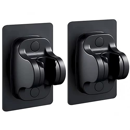 2P Shower Head Holder,Bathroom Shower Wand Holder,Universal Shower Bracket