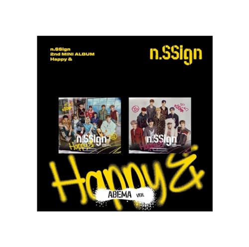 n.SSign - 2nd Mini Album Happy & [ABEMA ver.] (#2 ver.)