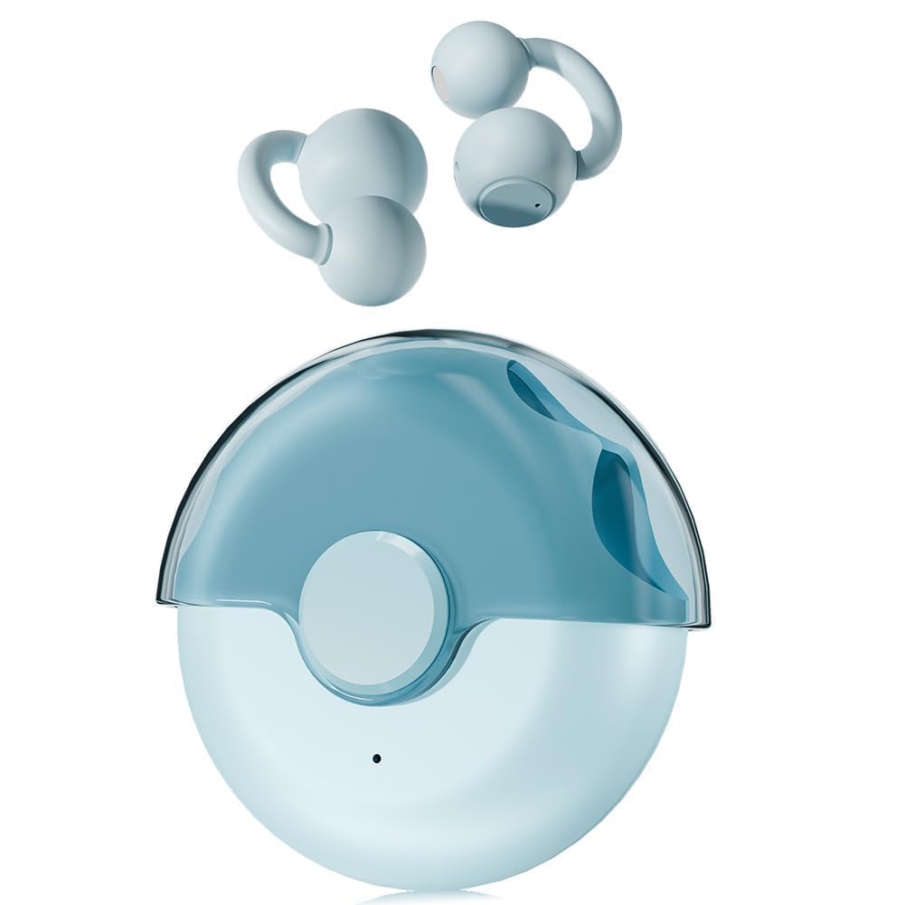 Caijin Cuffie Bluetooth Open-Ear, Auricolari Sport con Clip Aperta, Bluetooth 5.4, Autonomia di 48 Ore, Leggeri e Portatili, Ricarica Rapida USB-C, Ideali per Sport, Viaggi e Lavoro, Verde
