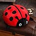 fangzhuo Peluche 80cm Carino Peluche Peluche Giocattolo Ladybird Cuscino Cuscino Bambini Regali di Compleanno