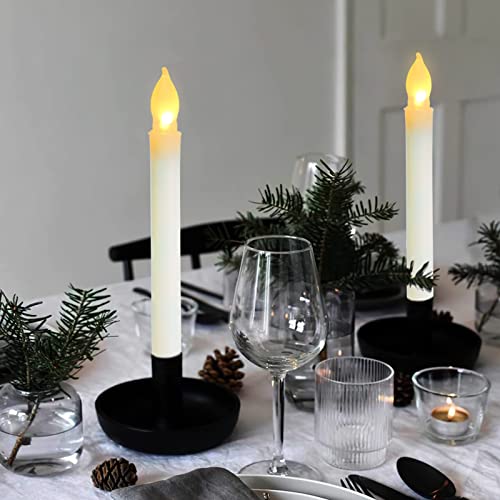 Bougie LED électrique ornement de table haut de gamme pour réception