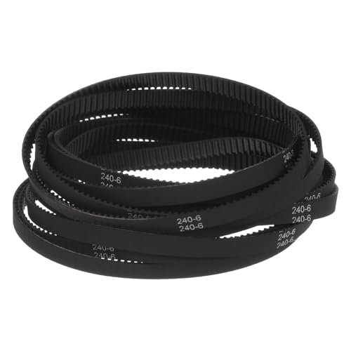 Courroie de distribution 2GT en caoutchouc uxcell 240-2GT-6 pour imprimante 3D Lot de 10