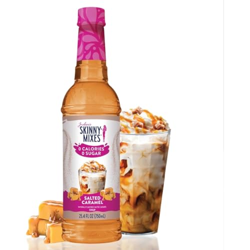 Jordans Skinny Syrups Jordan Skinny Syrup Sugar Free Salted Caramel,one 25.4 ounce bottle