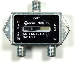 Coaxial A/B Game Antenna Cable TV CATV Switch