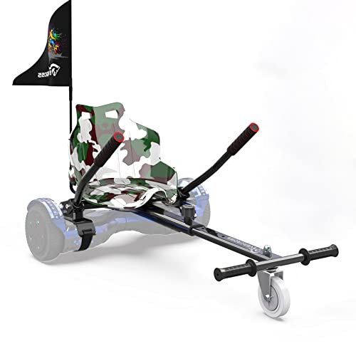 EVERCROSS Hoverboard Seat Attachment, Hoverboard Attachments, Hoverboard Seat with Adjustable Length Compatible with 6.5'' 8'' 8.5'' 10'' Hoverboard for Kids Adults