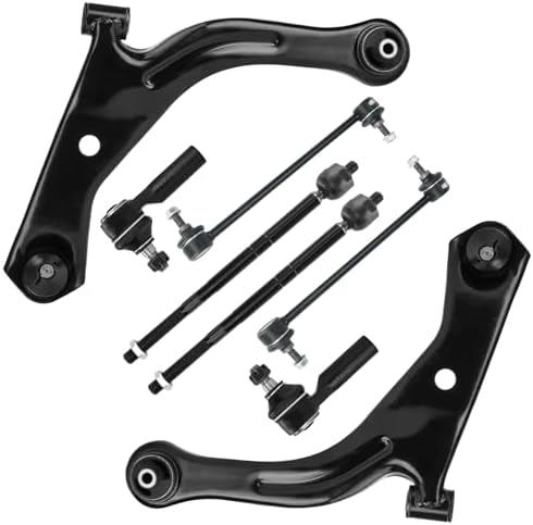 8pcs Front Control Arm Ball Joint Sway Bar Links Tie Rods - Foto 4