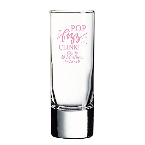 Vasos personalizados altos con impresión color rosa - pack 72