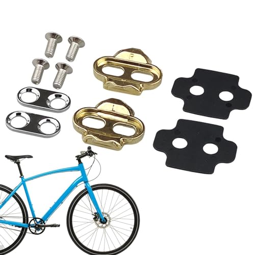 エッグビーターペダル, 自転車ペダルエッグビーターロックプレート銅ロック靴アクセサリー靴ロックプレートマウンテンバイクエッグビーターペダルロックプレート バイク クリート セルフロック, アクセサリー, 自転車用クリート 自転車用クリート ペダル クリート