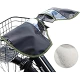 HIRO(ヒロ) 自転車 ハンドルカバー オールランダー T字 フラットハンドル タイプ 日本製 一文字 タイプ 対応 冬用 裏起毛 強撥水加工 FBO2509(カーキ)