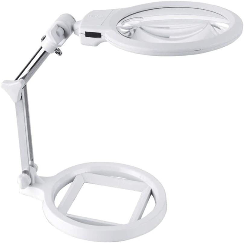Loupe de bureau à LED pour la lecture et les loisirs créatifs