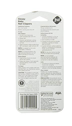 Safety 1St 49009 Sleepy Baby Nail Clipper thumb #2