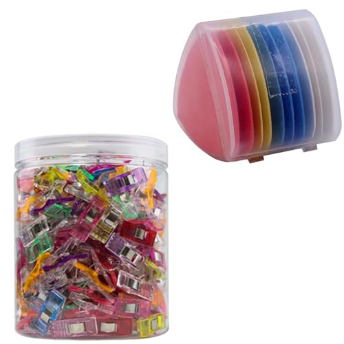 OZXTYO tailors chalk 10 pcs-sewing clips 200 pcs