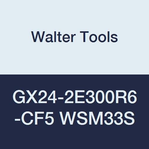 GX24-2E300R6-CF5 WSM33S Carbide Tiger-Tec Grooving Indexable Turning Insert, 0.008" Corner Radius (Pack of 10)