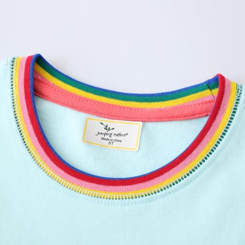 Girls Dresses Girls Short Sleeve Dresses Summer Casual Cotton Dresses Basic Playwear Sun Dresses Kid Dresses-5263