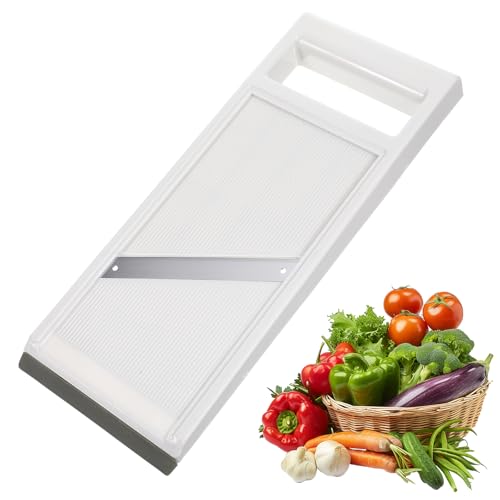 Classicseali Hand Held Mandoline Slicer,Portable Handheld Vegetable Mandoline Slicer with Stainless Steel Blade, Cucumber Clicer Thin for Vegetables,Fruits,Potatoes,Cheese,Carrots,Quick Uniform Slice