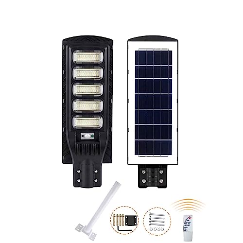 Brillirare 120W Solar Street Lights LED, Dusk To Dawn