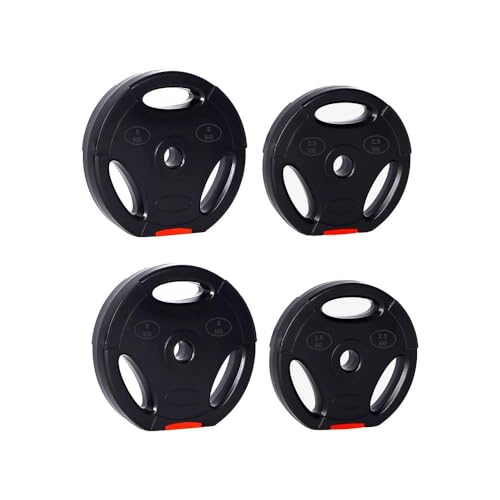 Leiv Hantelscheiben-Set 15 kg, 30 mm Standard-Hantelscheiben...