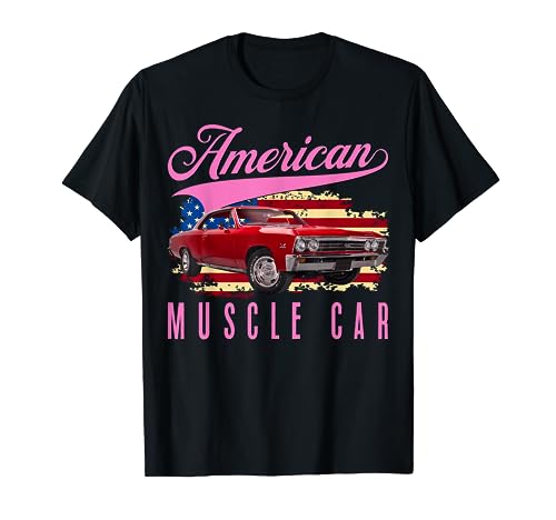American Muscle Car Uomini Donne Adulti Ragazzi Ragazzi Ragazze Maglietta